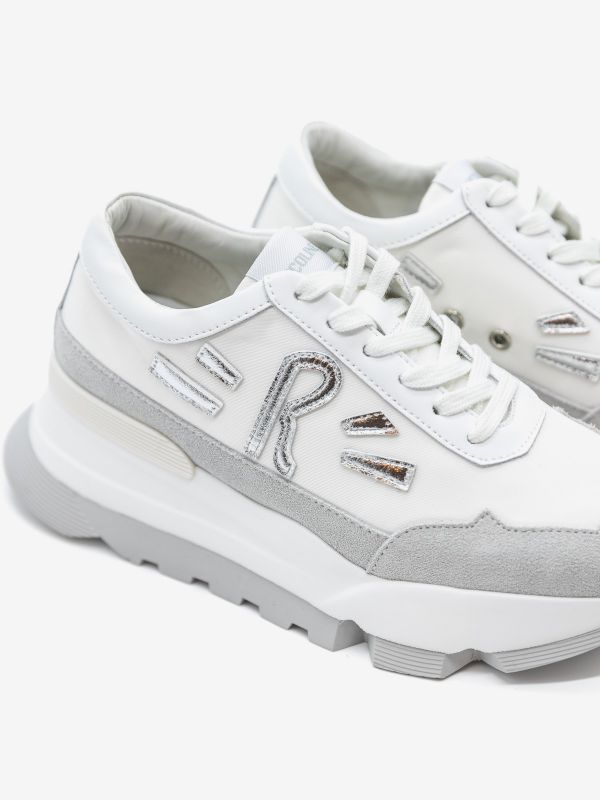 RUCOLINE Ginnica tc 7 cm bianca/argento Bianco