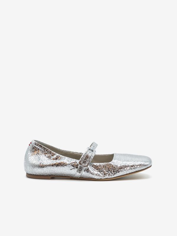 HALMANERA Ballerina nappa Argento HALMANERA Ballerina nappa Argento