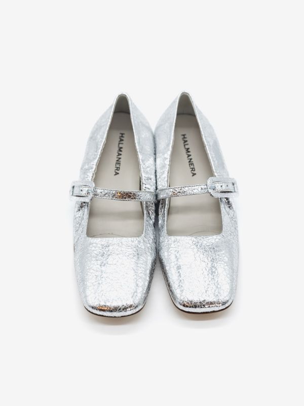 HALMANERA Ballerina nappa Argento HALMANERA Ballerina nappa Argento