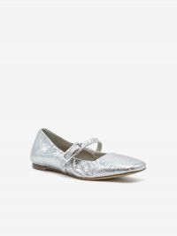 HALMANERA Ballerina nappa Argento