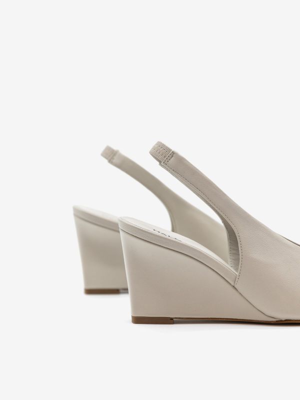 HALMANERA Chanel pelle tc zeppa 8 cm Roccia