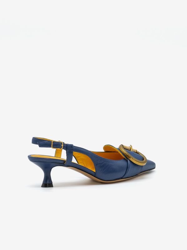 MARA BINI Chanel pelle con fibbia Jeans