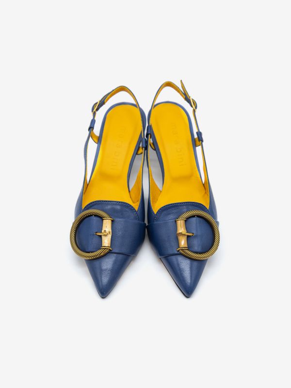 MARA BINI Chanel pelle con fibbia Jeans