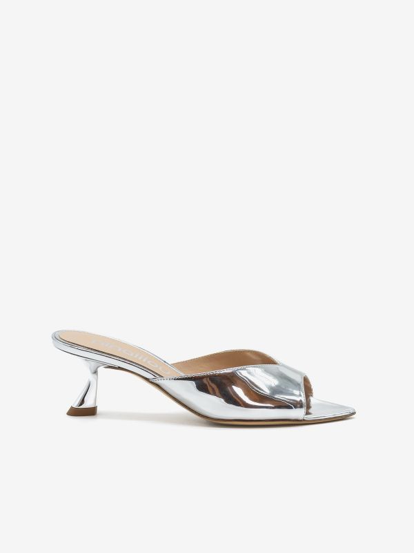 NINALILOU Mules tc 50 specchio Argento NINALILOU Mules tc 50 specchio Argento