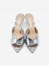 NINALILOU Mules tc 50 specchio Argento