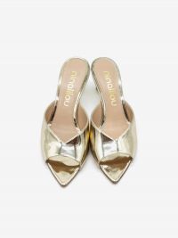NINALILOU Mules tc 50 specchio Platino