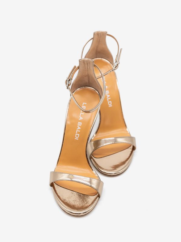 LELLA BALDI Sandalo tc 10 specchio rame