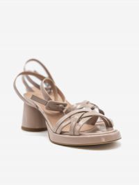 HALMANERA Sandalo intrecciato tc 7cm Nude