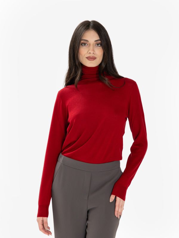 P.A.R.O.S.H. Dolcevita sottile lana Rosso