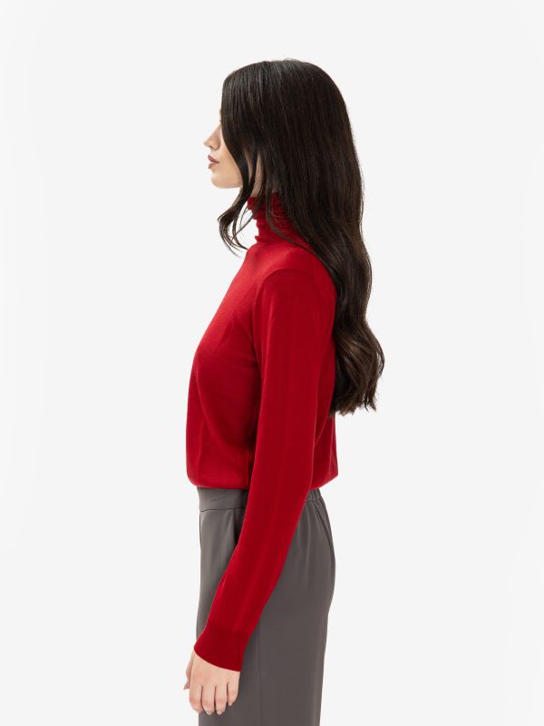 P.A.R.O.S.H. Dolcevita sottile lana Rosso