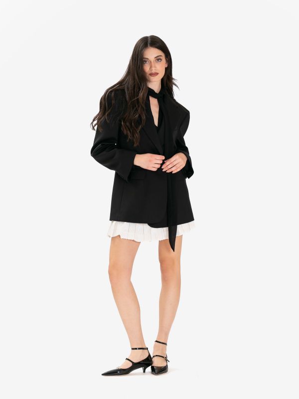 P.A.R.O.S.H. Minigonna paillettes Bianco