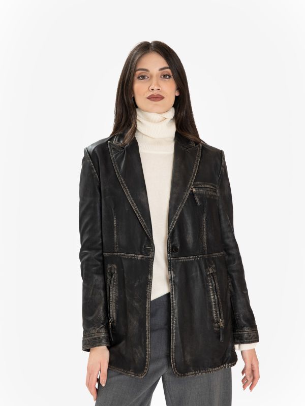 ジャケット PAROSH RAISA25D420267 046 Jackets Giacca Monopetto Giacca Raisa - P.A.R.O.S.H. - Giordano Boutique