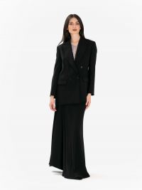 P.A.R.O.S.H. Blazer over cady doppiopetto Nero