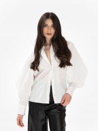 ERIKA CAVALLINI Camicia cotone Bianco