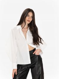 ERIKA CAVALLINI Camicia cotone Bianco