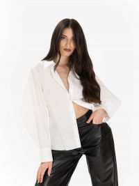 ERIKA CAVALLINI Camicia cotone Bianco