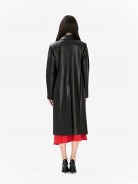 ERIKA CAVALLINI Cappotto ecopelle Nero