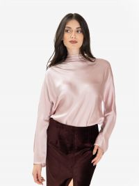 FORTE FORTE Blusa seta m/l Rosa