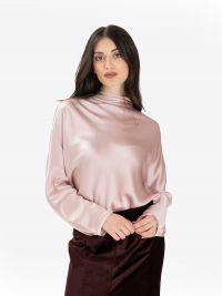 FORTE FORTE Blusa seta m/l Rosa