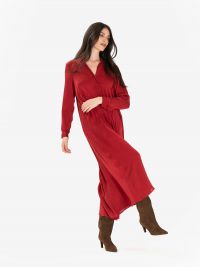 MOMONI' Abito seta m/l lungo Rosso