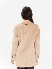 PESERICO Cappotto corto alpaca Beige