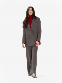 P.A.R.O.S.H. Pantalone palazzo cady Grigio