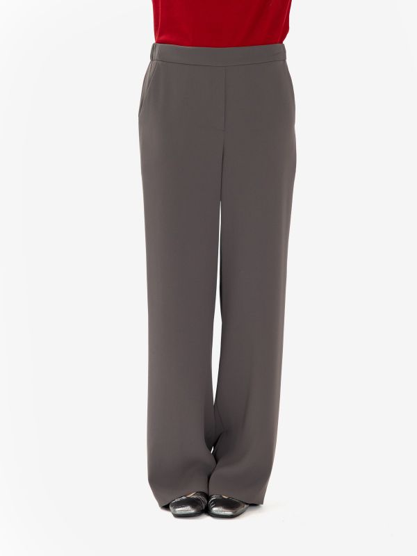 P.A.R.O.S.H. Pantalone palazzo cady Grigio