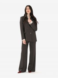 P.A.R.O.S.H. Pantalone palazzo frescolana Marrone