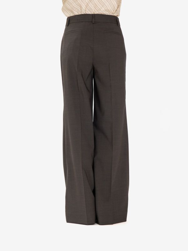 P.A.R.O.S.H. Pantalone palazzo frescolana Marrone