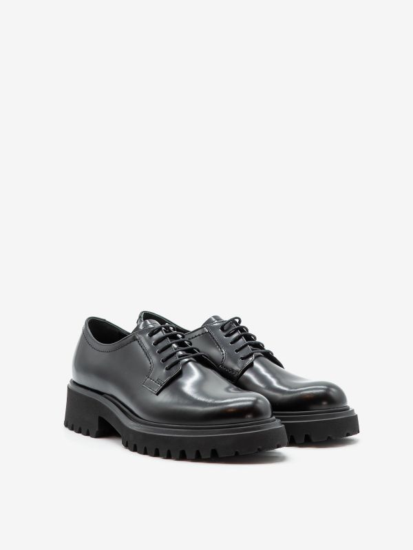 GUGLIELMO ROTTA Francesina pelle Nero GUGLIELMO ROTTA Francesina pelle Nero