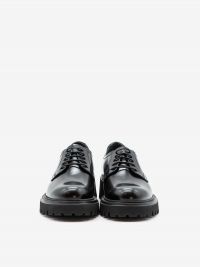 GUGLIELMO ROTTA Francesina pelle Nero