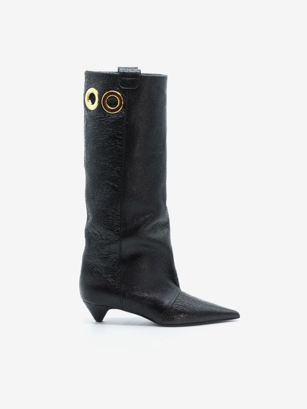 LELLA BALDI Stivale tubolare tc 30 Nero LELLA BALDI Stivale tubolare tc 30 Nero