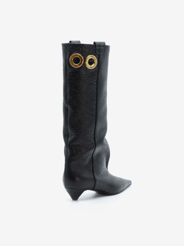 LELLA BALDI Stivale tubolare tc 30 Nero LELLA BALDI Stivale tubolare tc 30 Nero