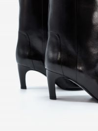 LELLA BALDI Stivale tc 70 pelle + fibbia Nero