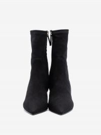 LELLA BALDI Stivaletto tc 80 camoscio elasticizzato Nero