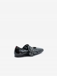 HALMANERA Ballerina nera con fibbia Nero HALMANERA Ballerina nera con fibbia Nero