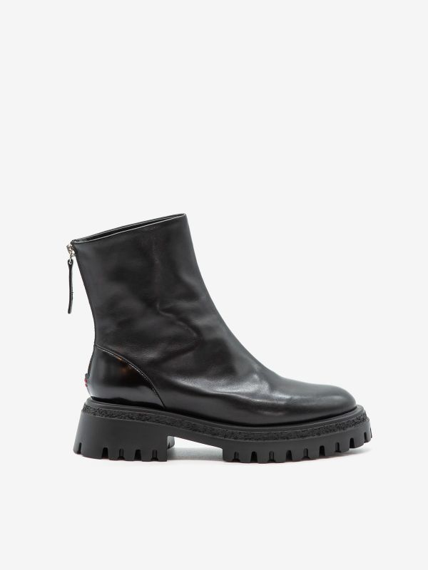HALMANERA Beatles pelle Nero HALMANERA Beatles pelle Nero