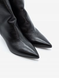 HALMANERA Stivaletto a punta tc 50 pelle Nero