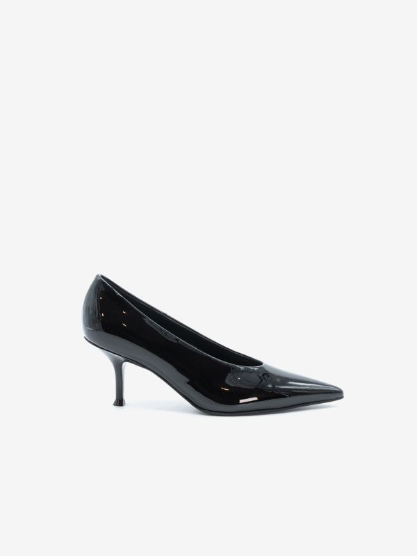 LELLA BALDI Decollete tc 70 vernice Nero LELLA BALDI Decollete tc 70 vernice Nero
