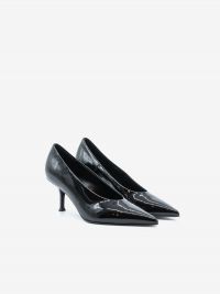 LELLA BALDI Decollete tc 70 vernice Nero