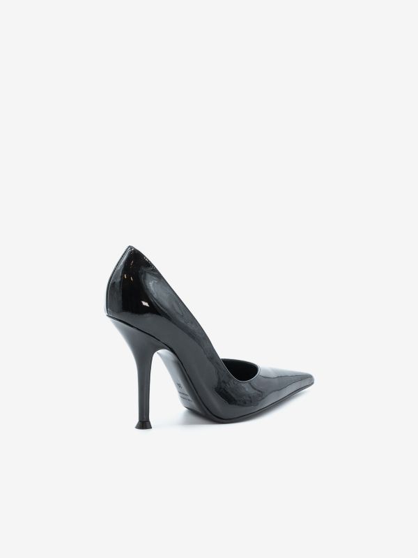 LELLA BALDI Decollete tc 9 vernice Nero LELLA BALDI Decollete tc 9 vernice Nero