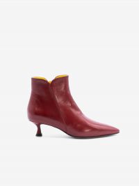 MARA BINI Stivaletto tc 5 a punta nappa Rosso