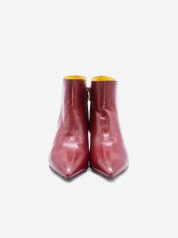 MARA BINI Stivaletto tc 5 a punta nappa Rosso