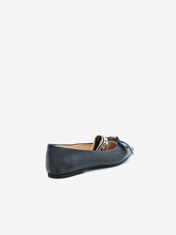 N°21 Ballerina pelle Nero N°21 Ballerina pelle Nero