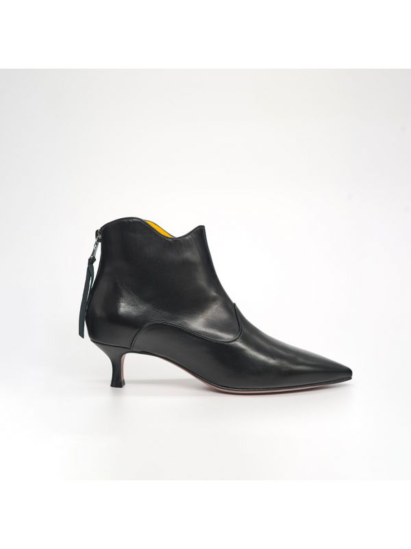MARA BINI Stivaletto tc 5 a punta nappa Nero MARA BINI Stivaletto tc 5 a punta nappa Nero