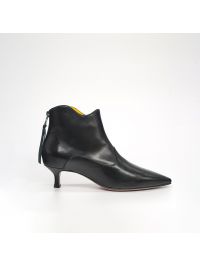 MARA BINI Stivaletto tc 5 a punta nappa Nero