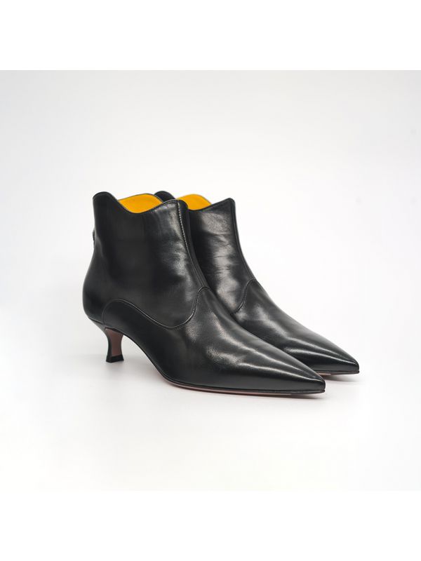 MARA BINI Stivaletto tc 5 a punta nappa Nero MARA BINI Stivaletto tc 5 a punta nappa Nero