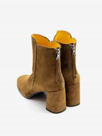 MARA BINI Stivaletto tc 60 camoscio con plateau Cuoio