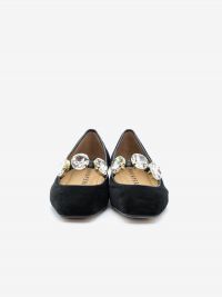 PROSPERINE Ballerina tc 10 velluto + strass Nero