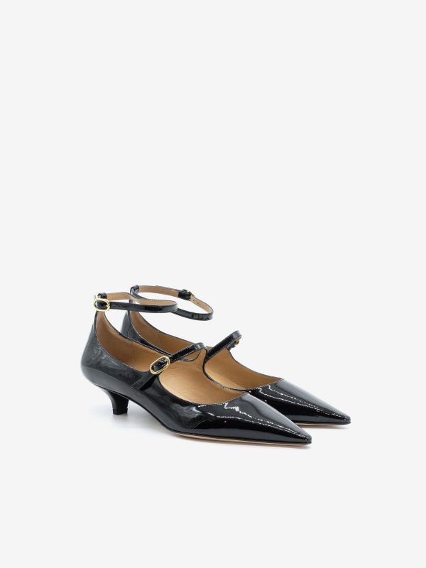 PROSPERINE Decollete tc 30 2 cinturini vernice Nero PROSPERINE Decollete tc 30 2 cinturini vernice Nero